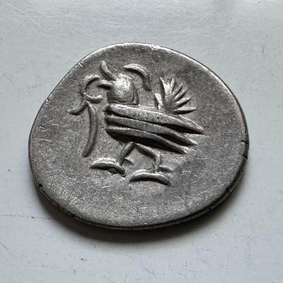 🌹外币初藏🌹🐯2026年第28场   每周二四六晚8️⃣点 接代拍 - 柬埔寨 1847年 红鸟神鸟 2皮依银币 80%银 1.9g 15mm