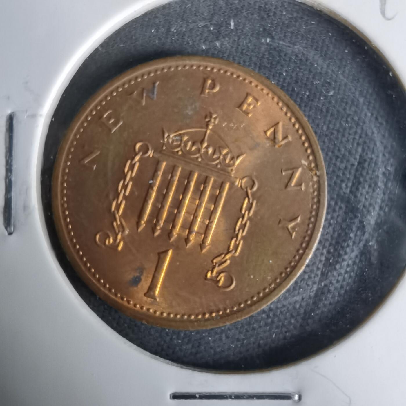 沼泽如烟--第1019场 英国1971年1便士