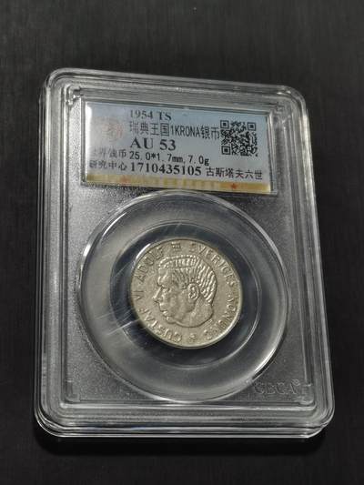 天下钱庄专场欢迎参拍 - 瑞典1克朗银币