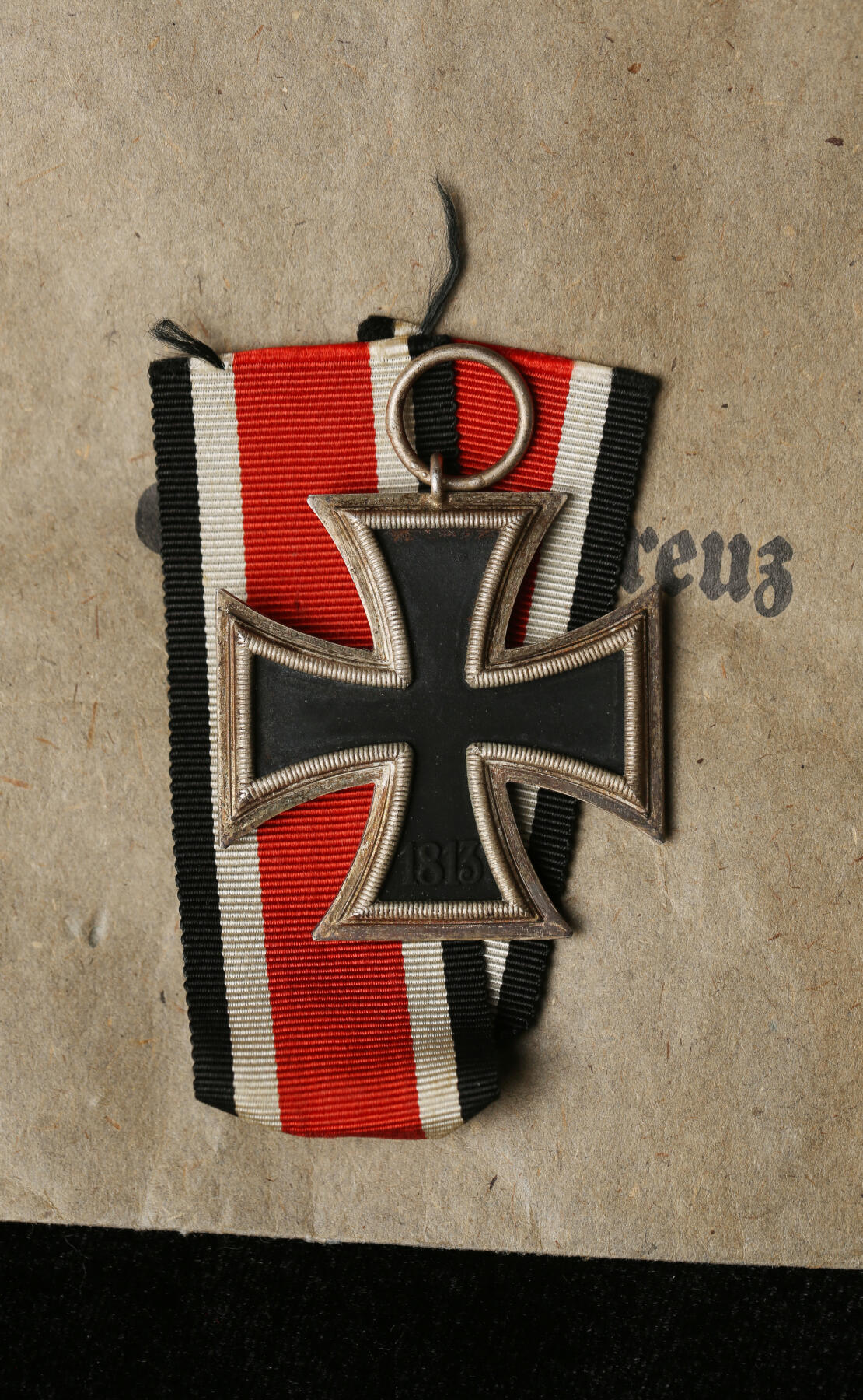 戎马世界章牌大赏第112期 德专场 65厂 二级铁十字勋章 带原纸袋