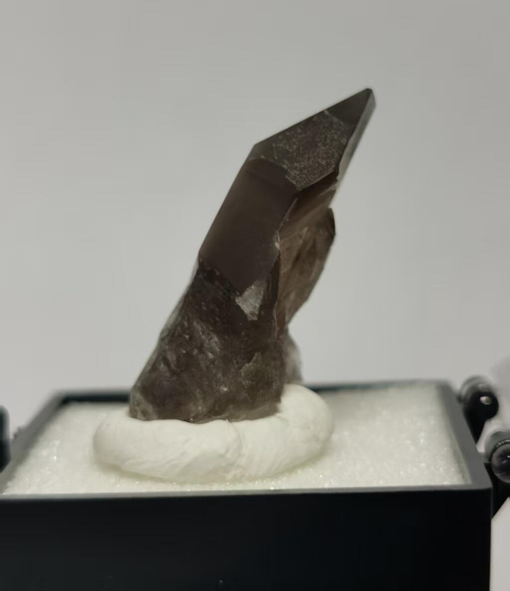 七河·藏家水晶矿标化石小拍（总第41期） 藏家出品X744（3）山东烟晶水晶原石矿标（盒子矿） 