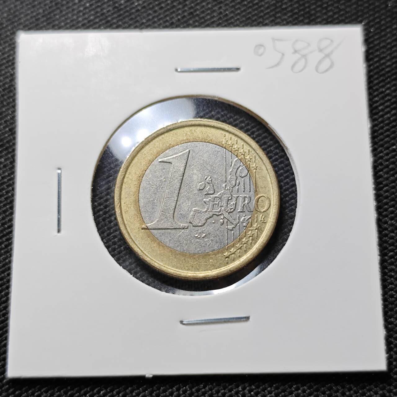 KK钱币收藏小铺   第405期 2月预留时间 周末发货 1999比利时1欧元 