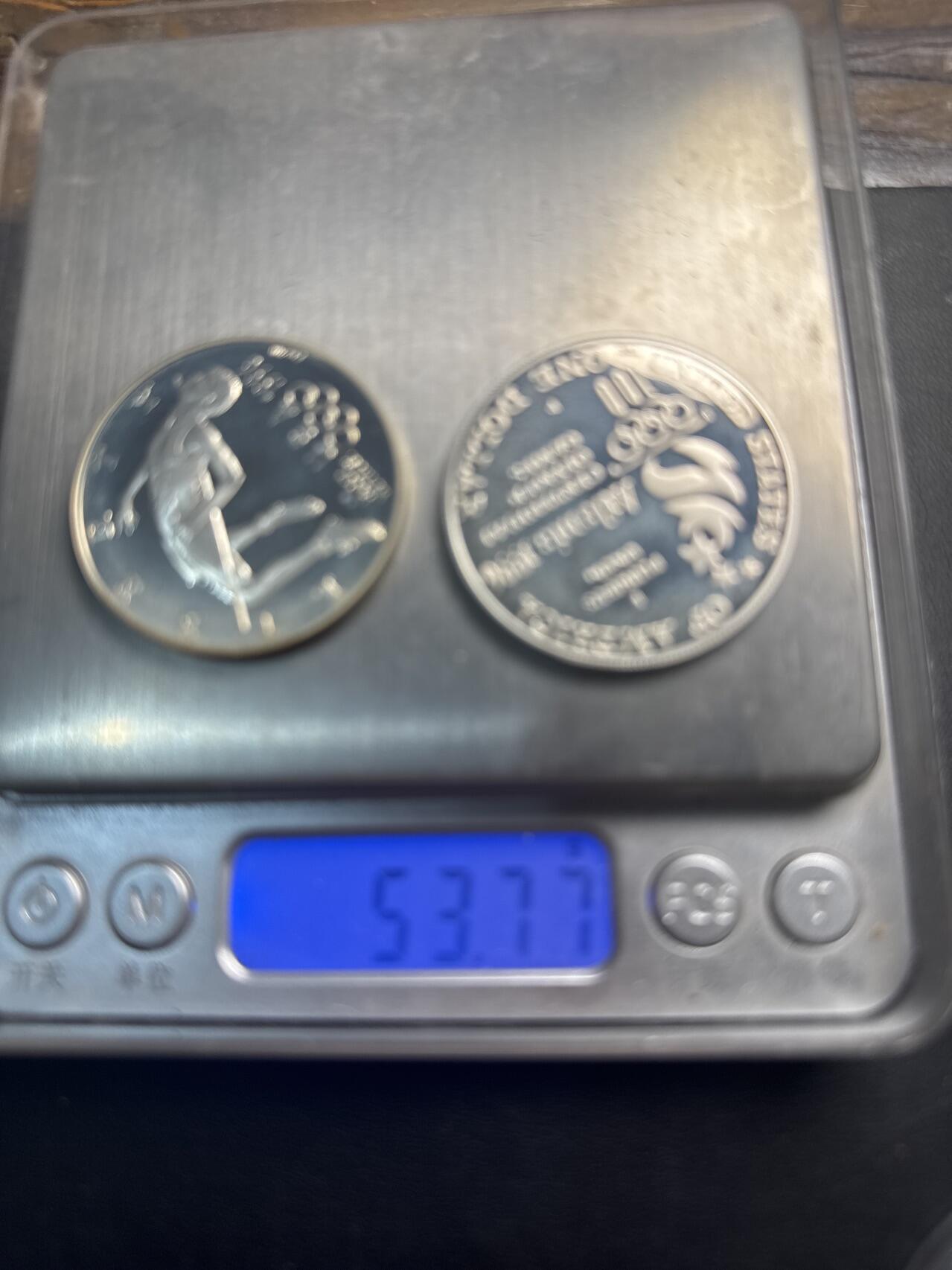 ❤️【币观天下】❤️ 第344期钱币秒杀拍卖场- 2026.3.6周五晚上6点半场 长期征集拍品  1996 美国 亚特兰大奥运会套装【精制】两枚银币