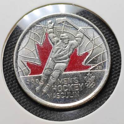 KK钱币收藏小铺   第405期 2月预留时间 周末发货 - 2009加拿大25分 彩色纪念币