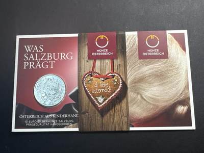 ❤️【币观天下】❤️ 第344期钱币秒杀拍卖场- 2026.3.6周五晚上6点半场 长期征集拍品  - 奥地利联邦省系列银币 原厂封装卡册(面值10欧，重量17.3克)2014年蒂罗尔