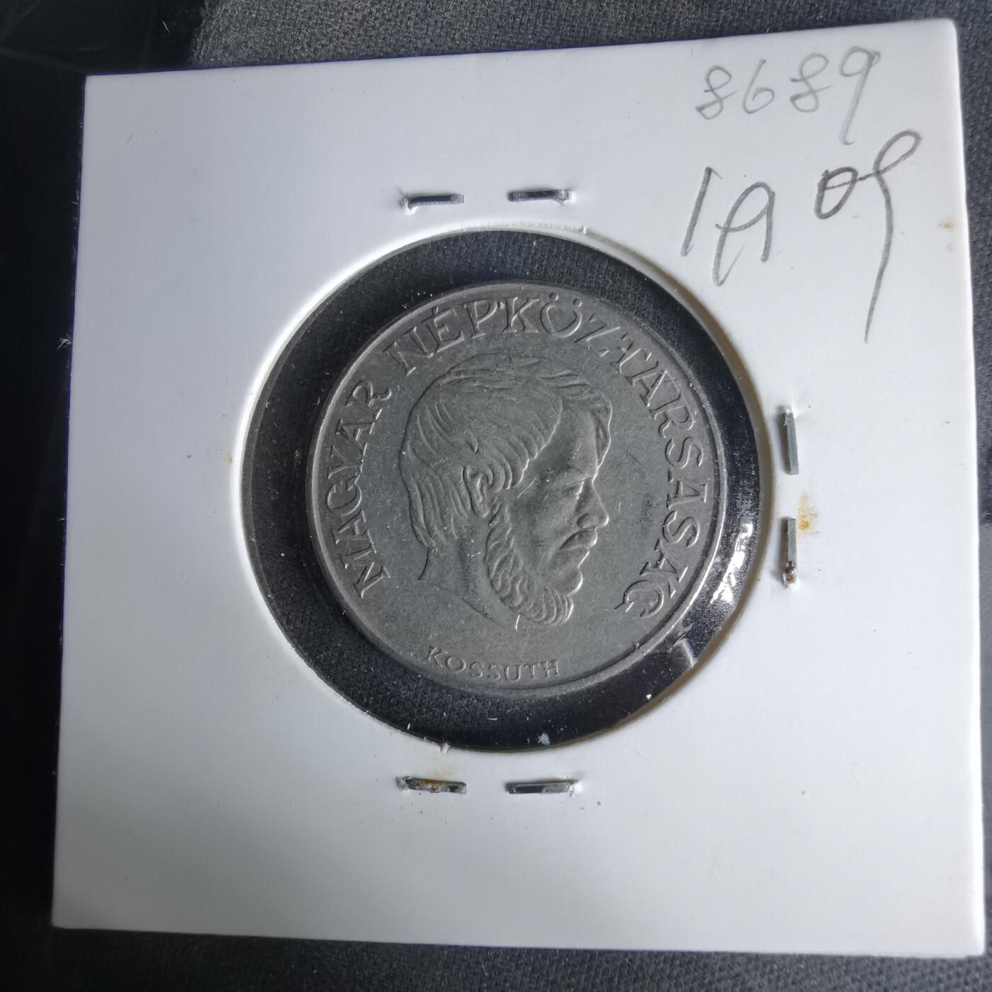 沼泽如烟--第1019场 匈牙利1989年5福林