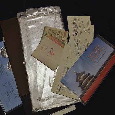 【全场包邮】纯粹捡漏拍510场 - 【收藏工具】世界各国各年份证书一批