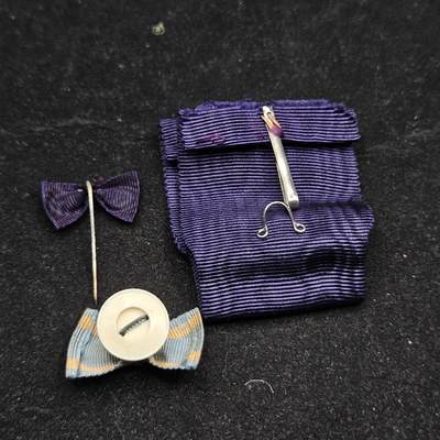 0元起拍勋章 第338期 咸鱼国勋章拍卖专场 3月15日（周日）下午6：00开始 日本略授绶带一组