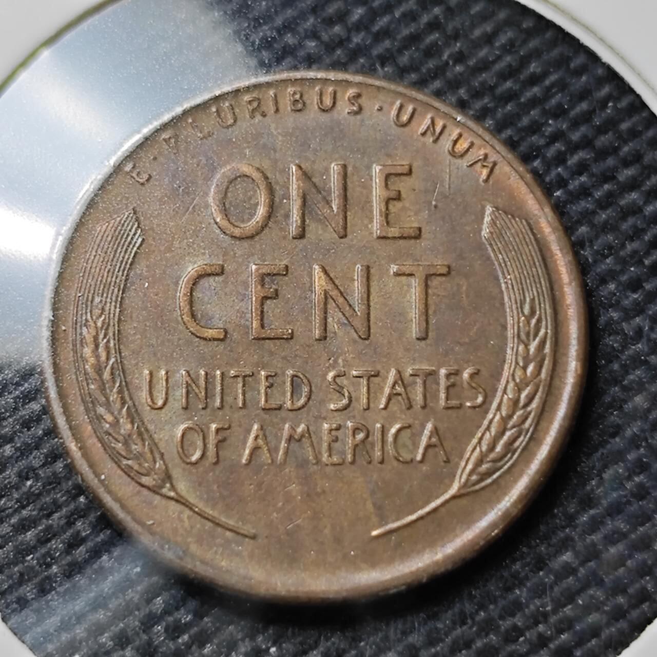 KK钱币收藏小铺   第405期 2月预留时间 周末发货 1954美国1分 