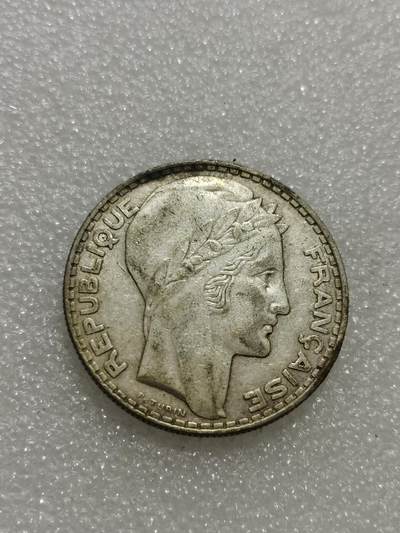 天下钱庄专场欢迎参拍 - 法国自由女神20法郎银币