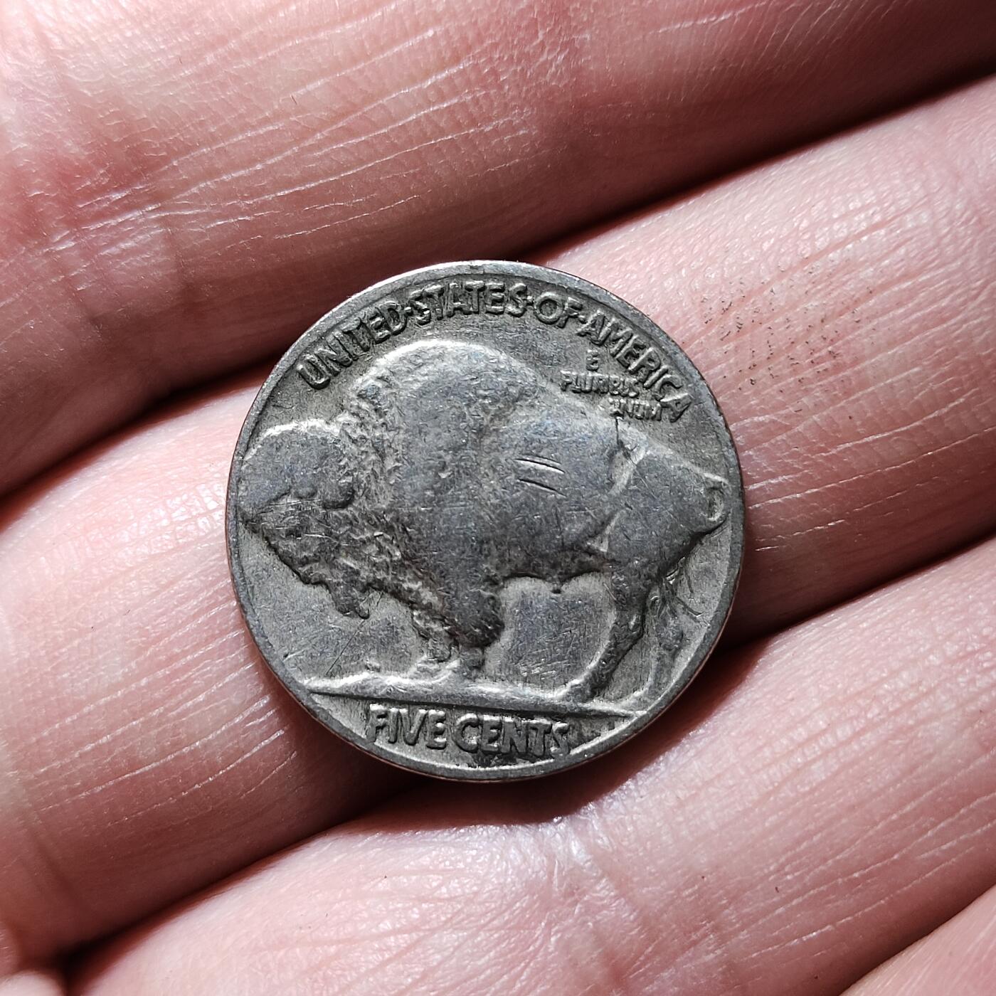 中外钱币第八场 美国印第安人野牛5美分