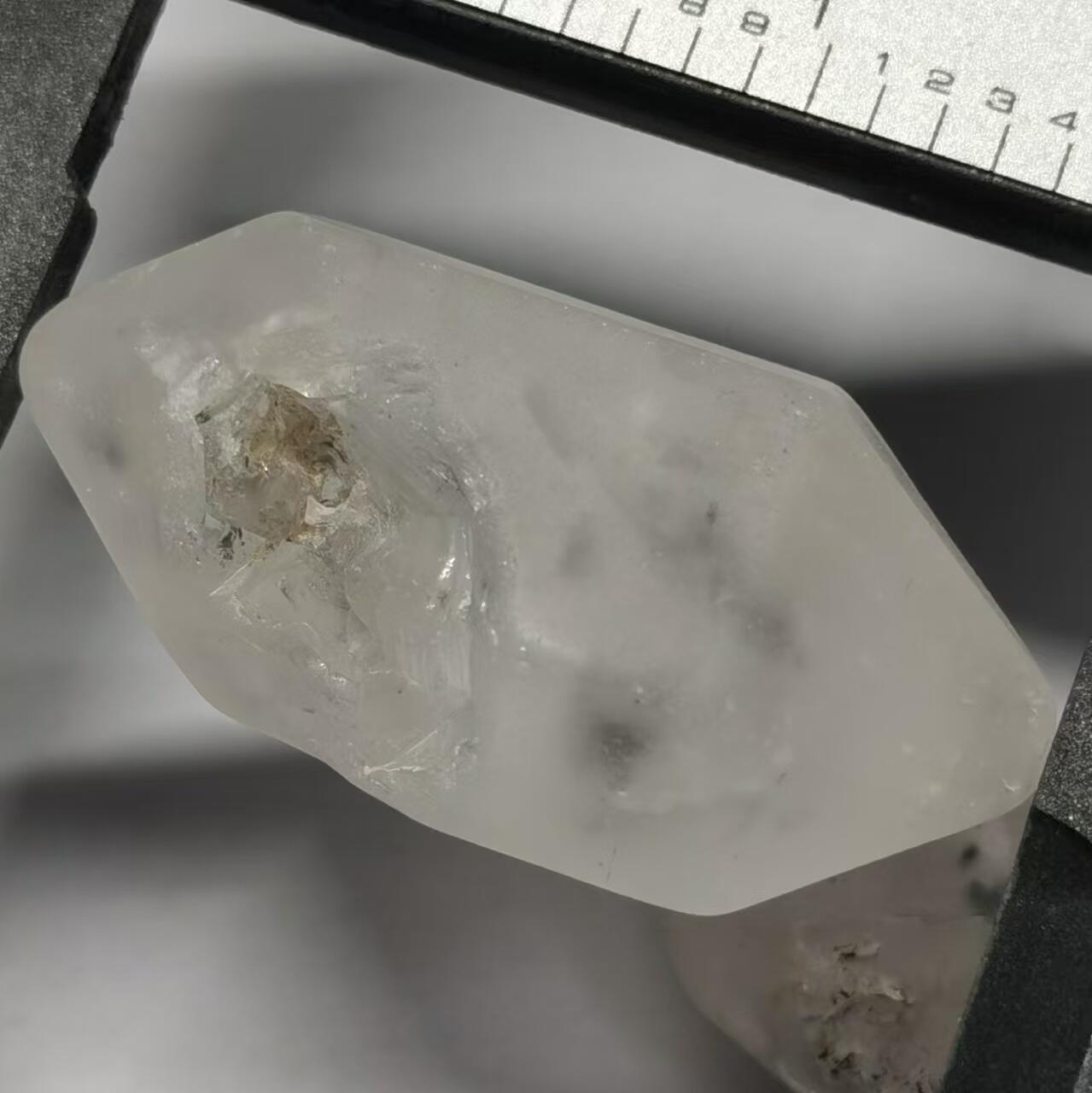 七河·藏家水晶矿标化石小拍（总第41期） 藏家出品X680（10）水冲皮 贵州闪灵水晶2件