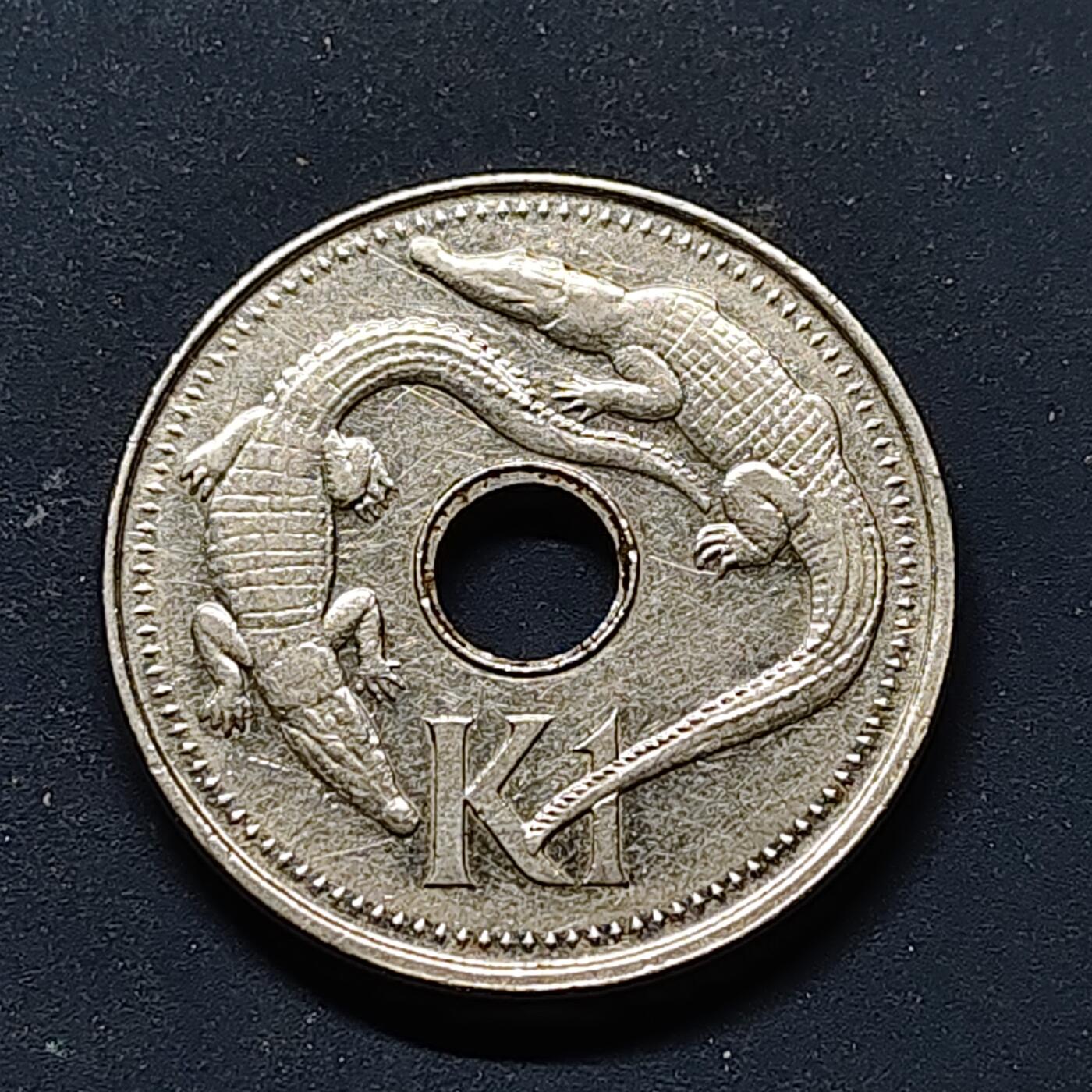 【全场包邮】纯粹捡漏拍510场 巴布亚新几内亚2009年1基纳