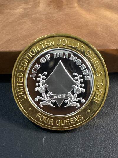 ❤️【币观天下】❤️ 第344期钱币秒杀拍卖场- 2026.3.6周五晚上6点半场 长期征集拍品  - 美国四皇后酒店筹码（方片A）