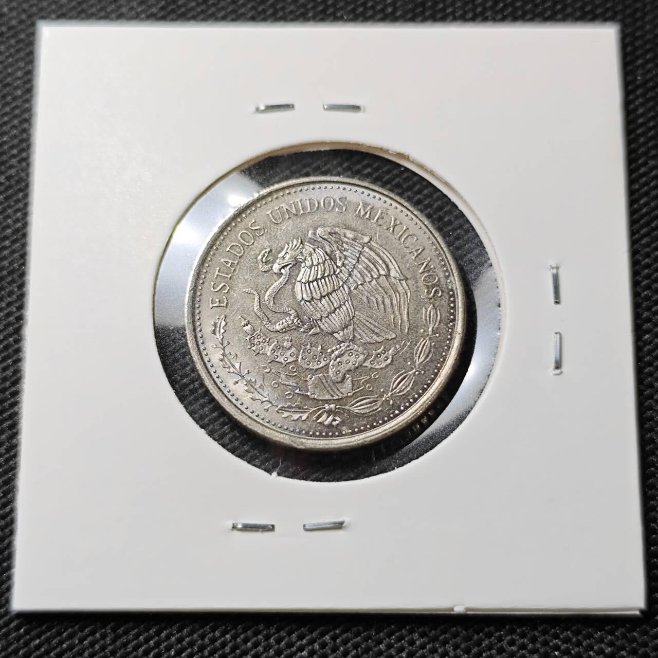 KK钱币收藏小铺   第405期 2月预留时间 周末发货 1984墨西哥50比索 好品