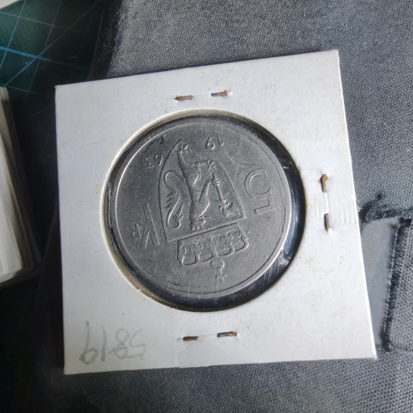 沼泽如烟--第1019场 挪威1963年5克朗