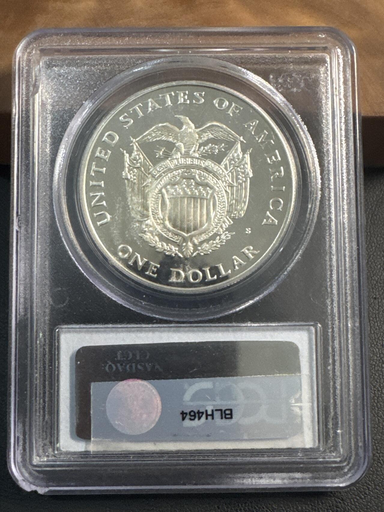 ❤️【币观天下】❤️ 第344期钱币秒杀拍卖场- 2026.3.6周五晚上6点半场 长期征集拍品  1994年美国国会 1 美元纪念银币PCGS PR69