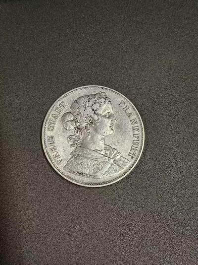 开店首拍 国内外机制币银元拍场 - 德国法兰克福少女1泰勒—摸起来跟润，手感极好适合把玩