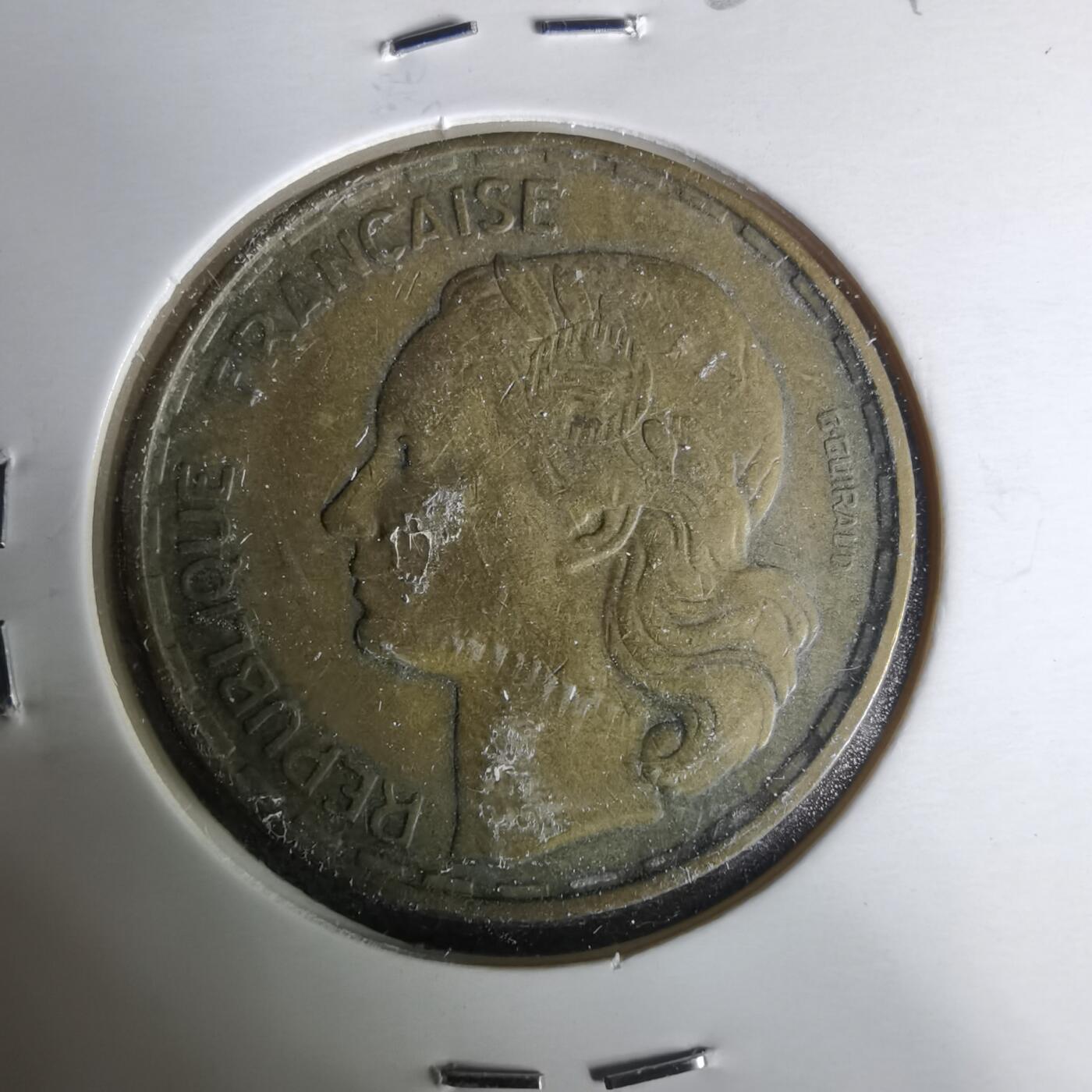 沼泽如烟--第1019场 法国1952年50法郎B版