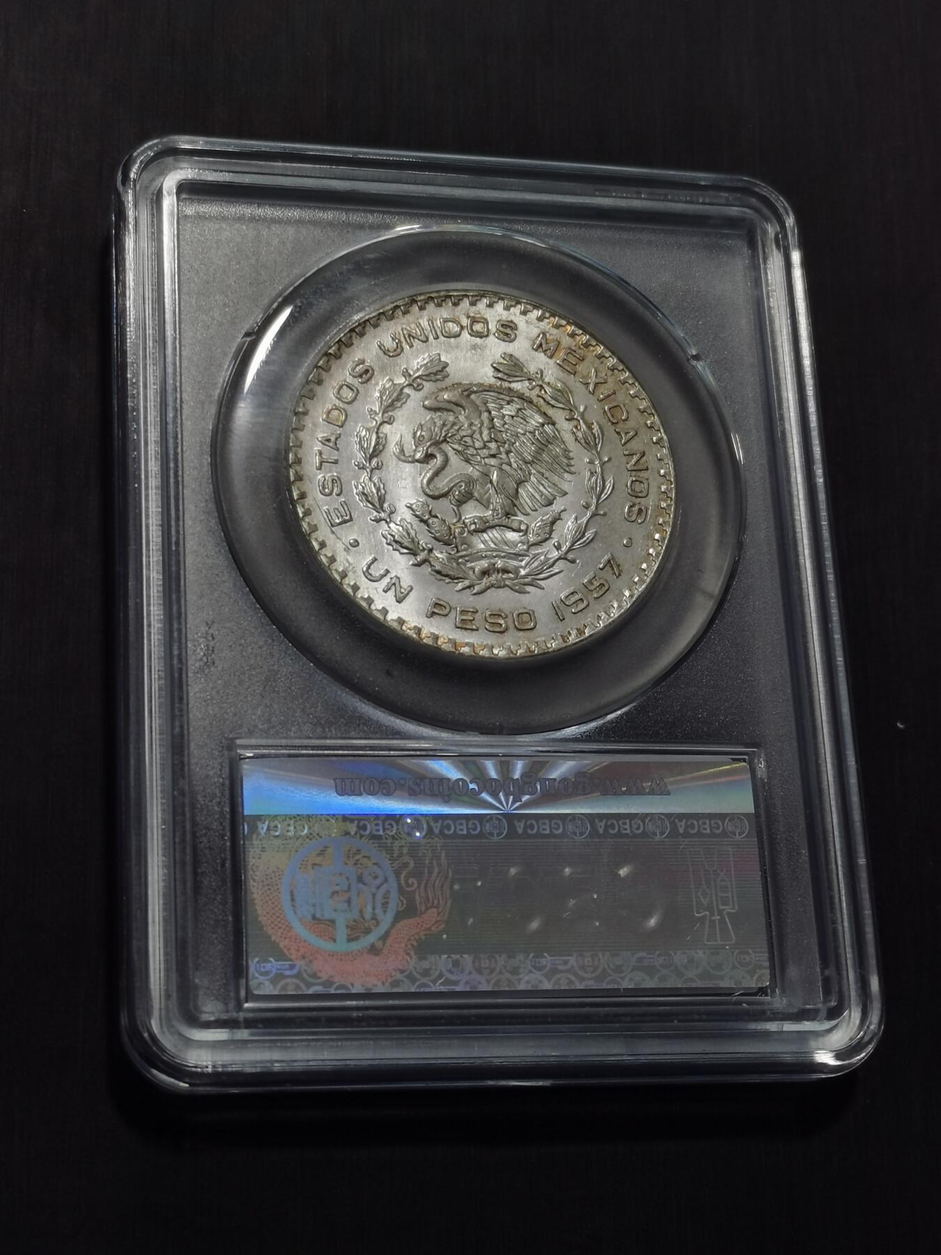 天下钱庄专场欢迎参拍 墨西哥一比索银币