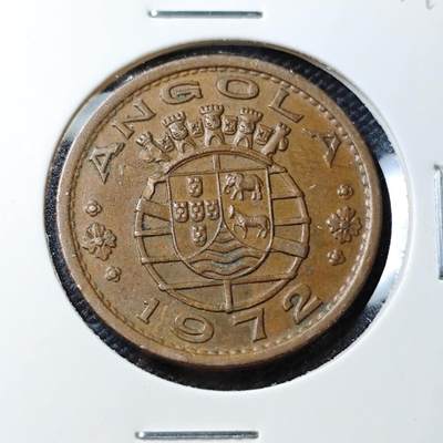 KK钱币收藏小铺   第405期 2月预留时间 周末发货 -  1972普属安哥拉1埃斯库多