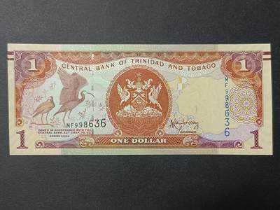 【游宝拍卖】丙午马年第11期 - 特立尼达和多巴哥-1元【2006年 全新UNC】