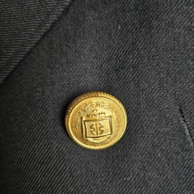 0元起拍勋章 第338期 咸鱼国勋章拍卖专场 3月15日（周日）下午6：00开始 日本ww2时期 川崎重工汽船制服上衣 胸围96 衣长68 肩宽44 袖长58