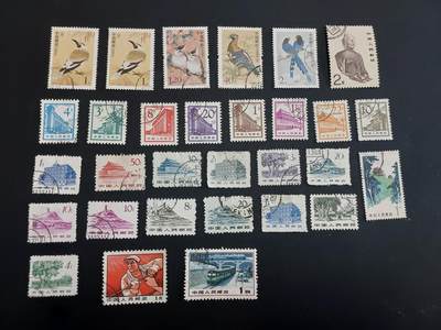 博彦收藏  TM 3月18日 8点邮票专场 全场包邮 - 普票 旧票30枚，个别瑕疵，大部分上品