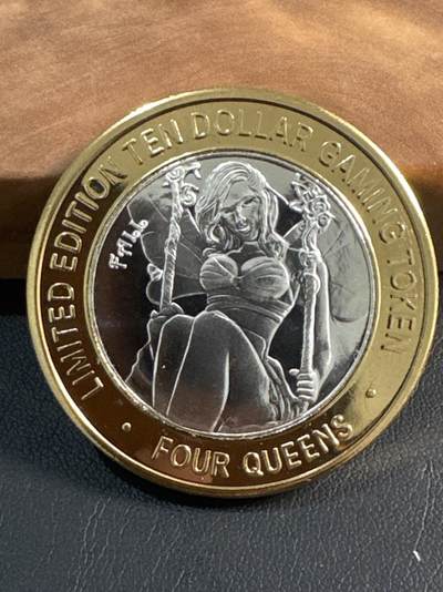 ❤️【币观天下】❤️ 第344期钱币秒杀拍卖场- 2026.3.6周五晚上6点半场 长期征集拍品  - 美国四皇后酒店筹码（夏季神女）