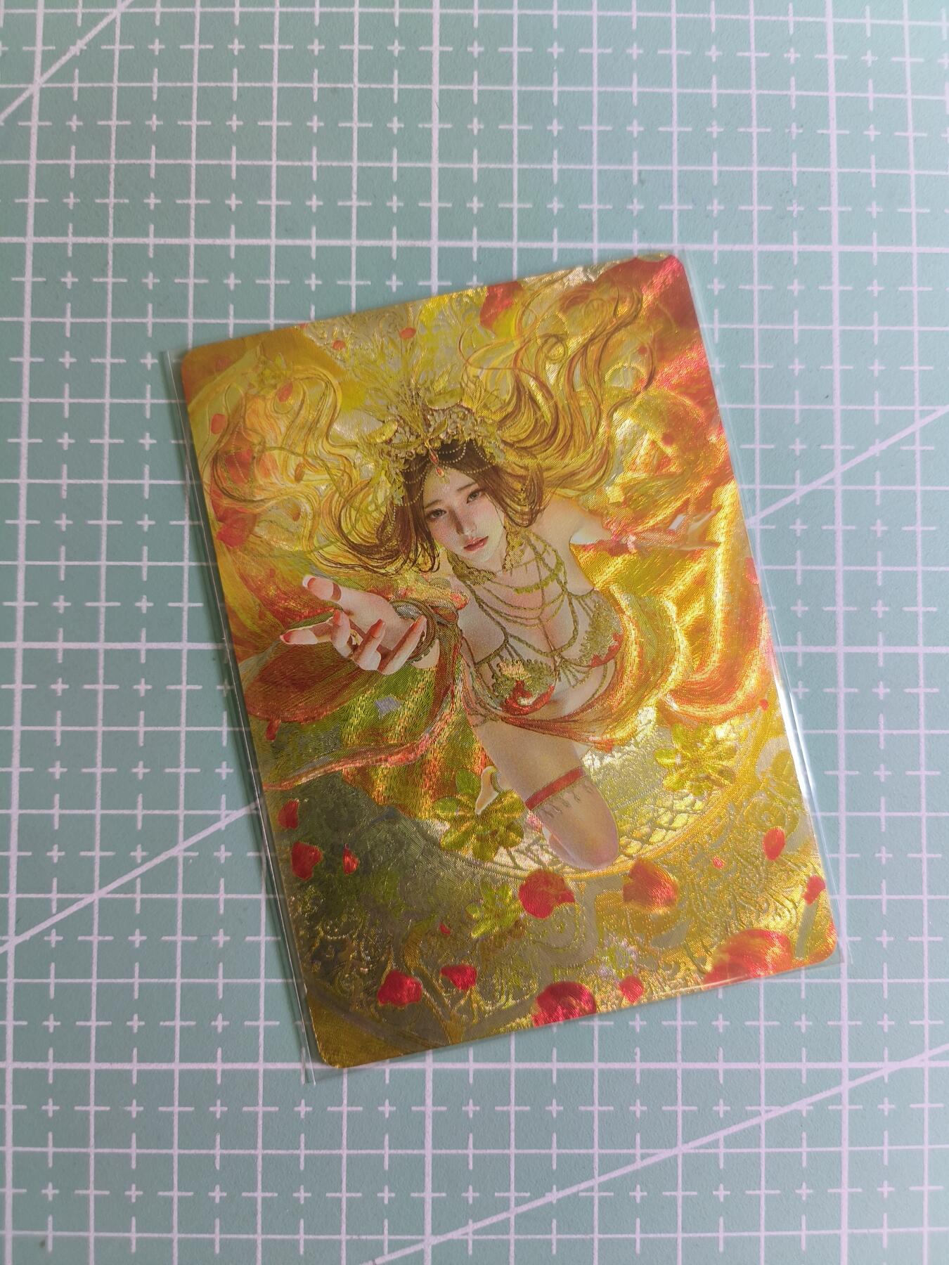 C先生卡牌 第24期  零抽层收拍品，送拍加微私聊 【折光】焱卡文化×刷子《人间传》大乔  双服饰