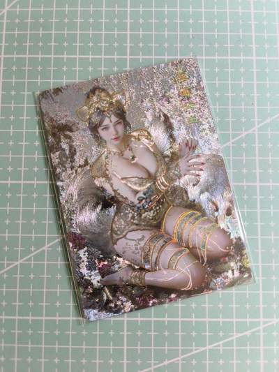 C先生卡牌 第24期  零抽层收拍品，送拍加微私聊 - 【幻彩折光】焱卡文化×刷子《妖姬传》玉面公主  双服饰