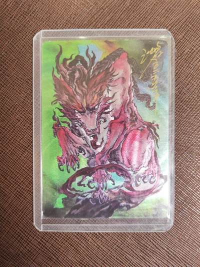 阳大大卡牌拍卖第104期（持续收拍品，周五晚上九点截拍，进群福利早知道） - 【亲签卡】启读文化 沈鑫山海经-乘黄-亲签