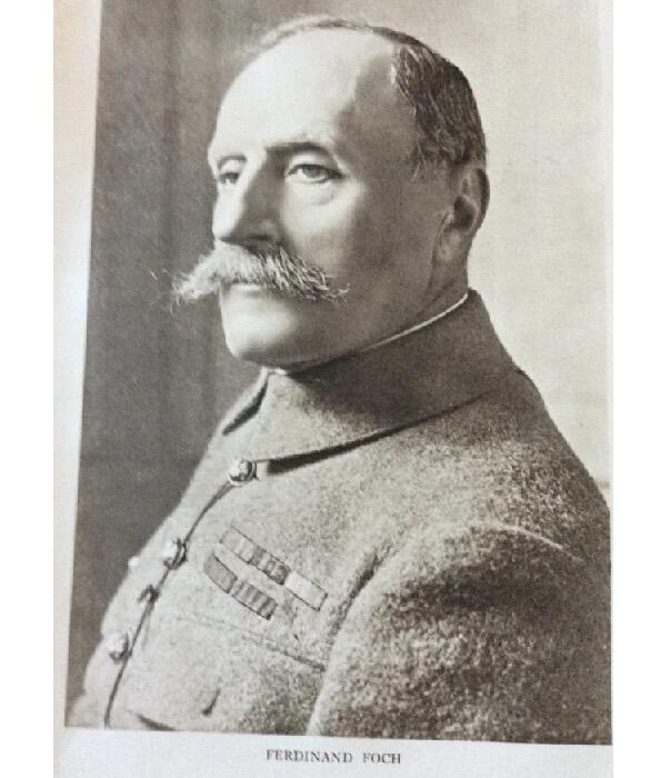 【艺术】法国艺术大章1919年 一战胜利+福煦元帅骑马+凯旋门 高浮雕精制超大铜章 68MM 141克