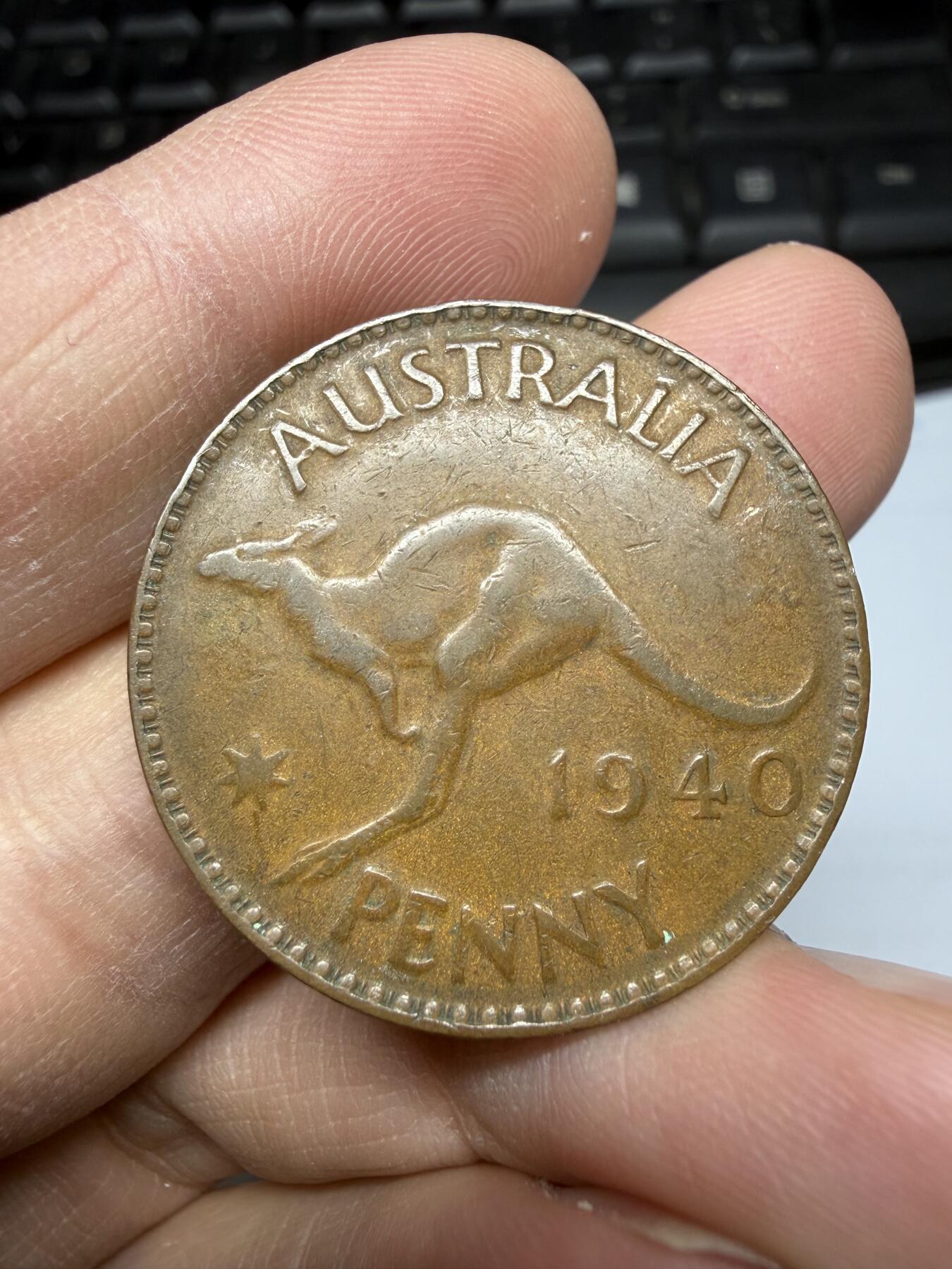 2026年集古藏今外币拍卖第三期-第2场—（总第312拍），可以寄存60天，满160元包邮。 1940年澳大利亚1便士