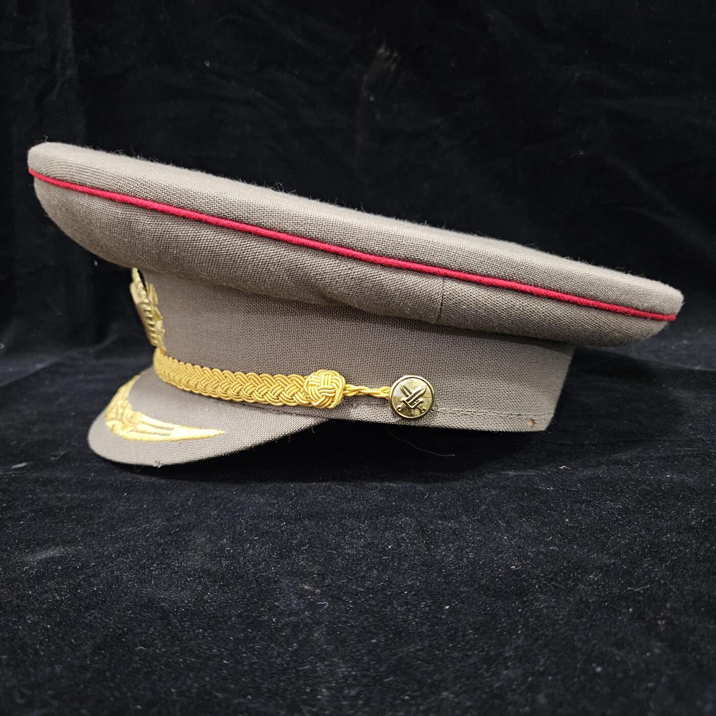 0元起拍勋章 第338期 咸鱼国勋章拍卖专场 3月15日（周日）下午6：00开始 捷克斯洛伐克将官礼服大檐帽 58cm