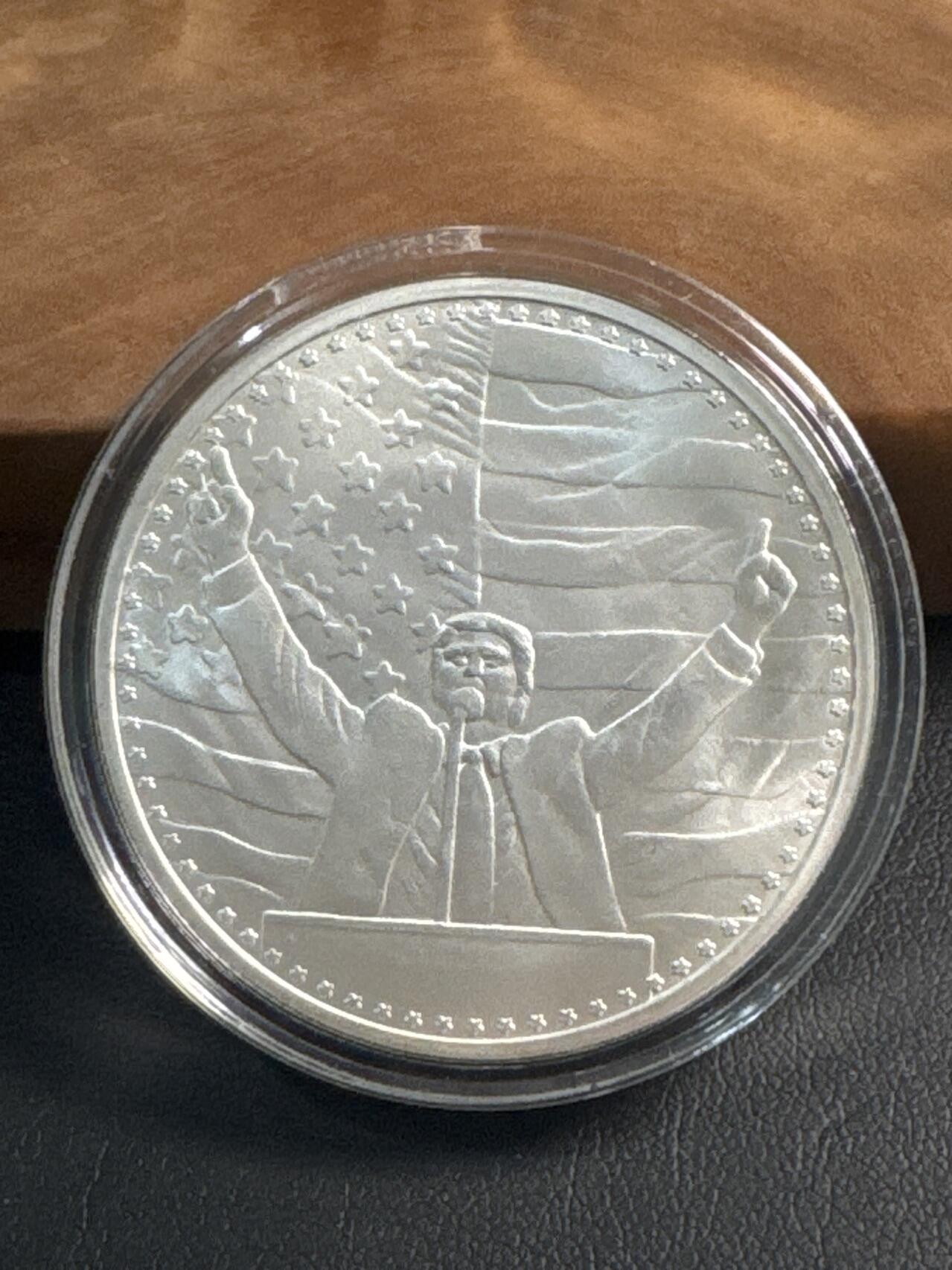 ❤️【币观天下】❤️ 第344期钱币秒杀拍卖场- 2026.3.6周五晚上6点半场 长期征集拍品  第47届美国总统特朗普懂王1盎司银章