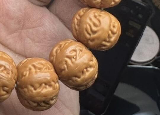 猴头精雕粗筋八棱