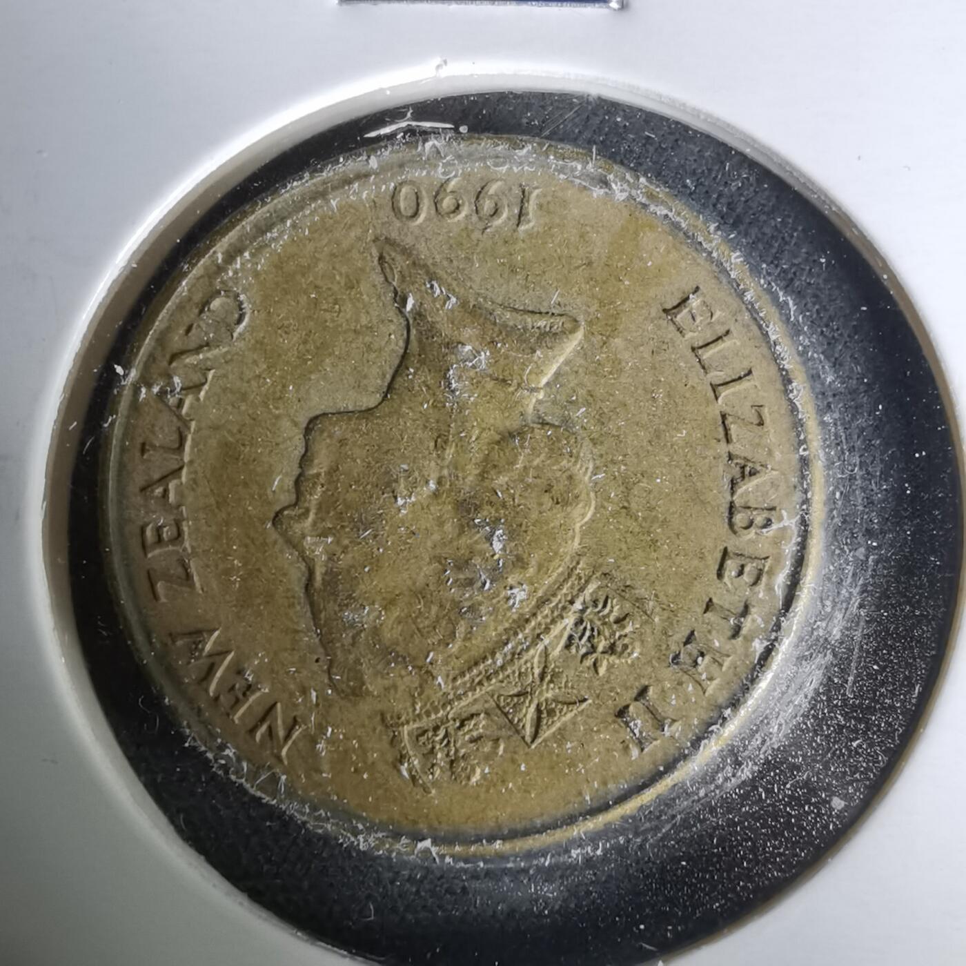 沼泽如烟--第1019场 新西兰1990年一元