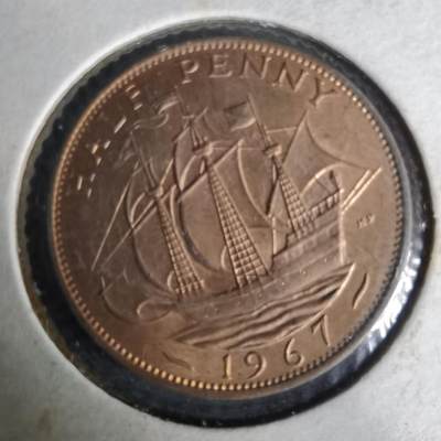 沼泽如烟--第1019场 - 英国1967年半便士