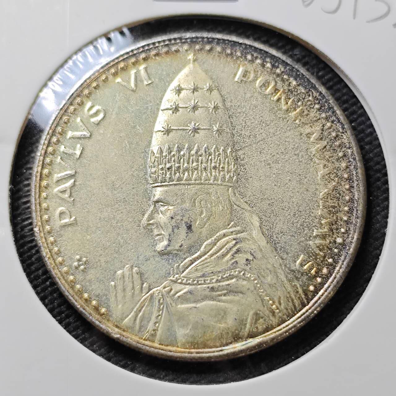 KK钱币收藏小铺   第405期 2月预留时间 周末发货  梵蒂冈教皇纪念章