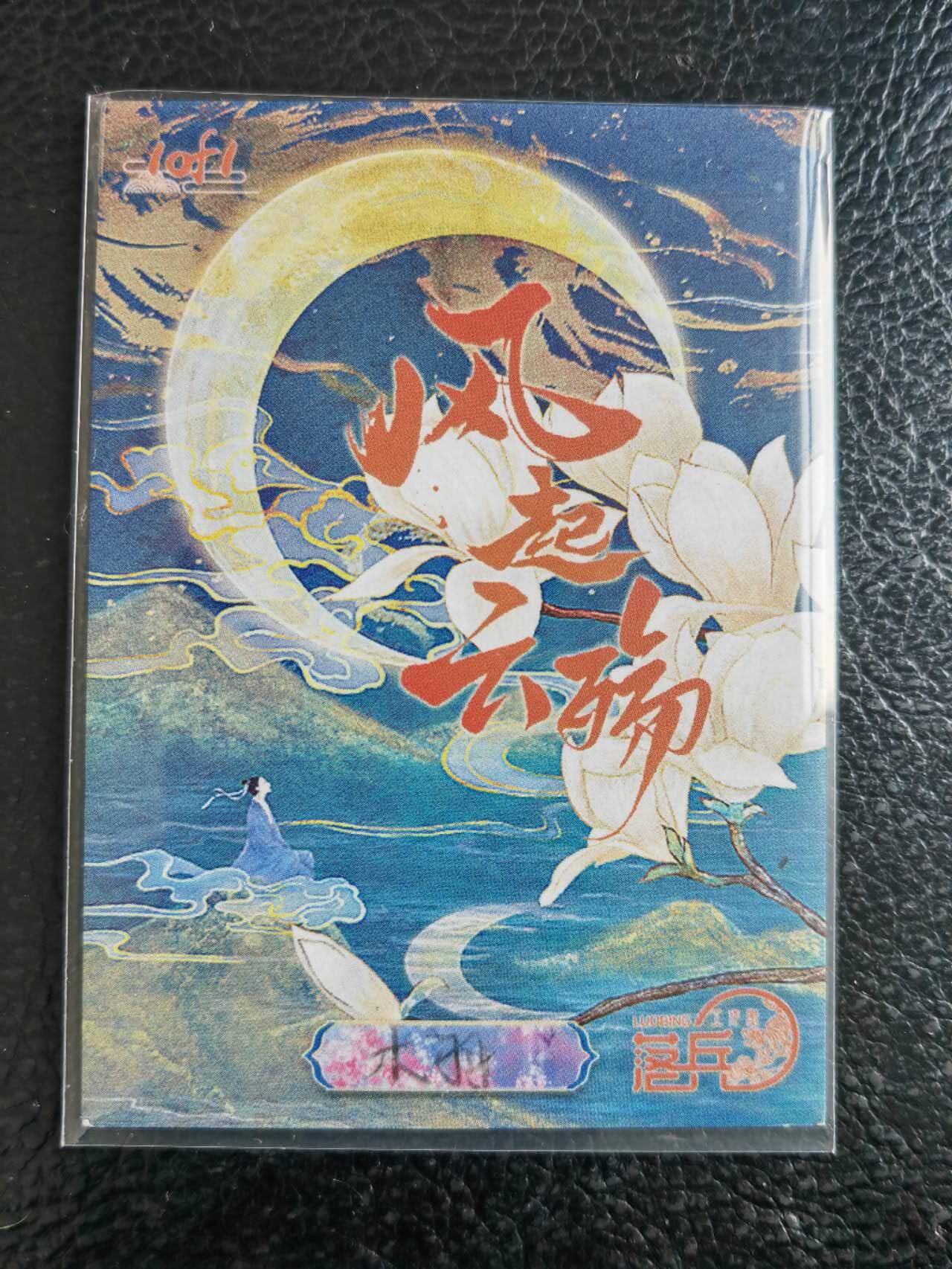 阳大大卡牌拍卖第104期（持续收拍品，周五晚上九点截拍，进群福利早知道） 【手绘卡】女侠客-画师木羽-风起云殇