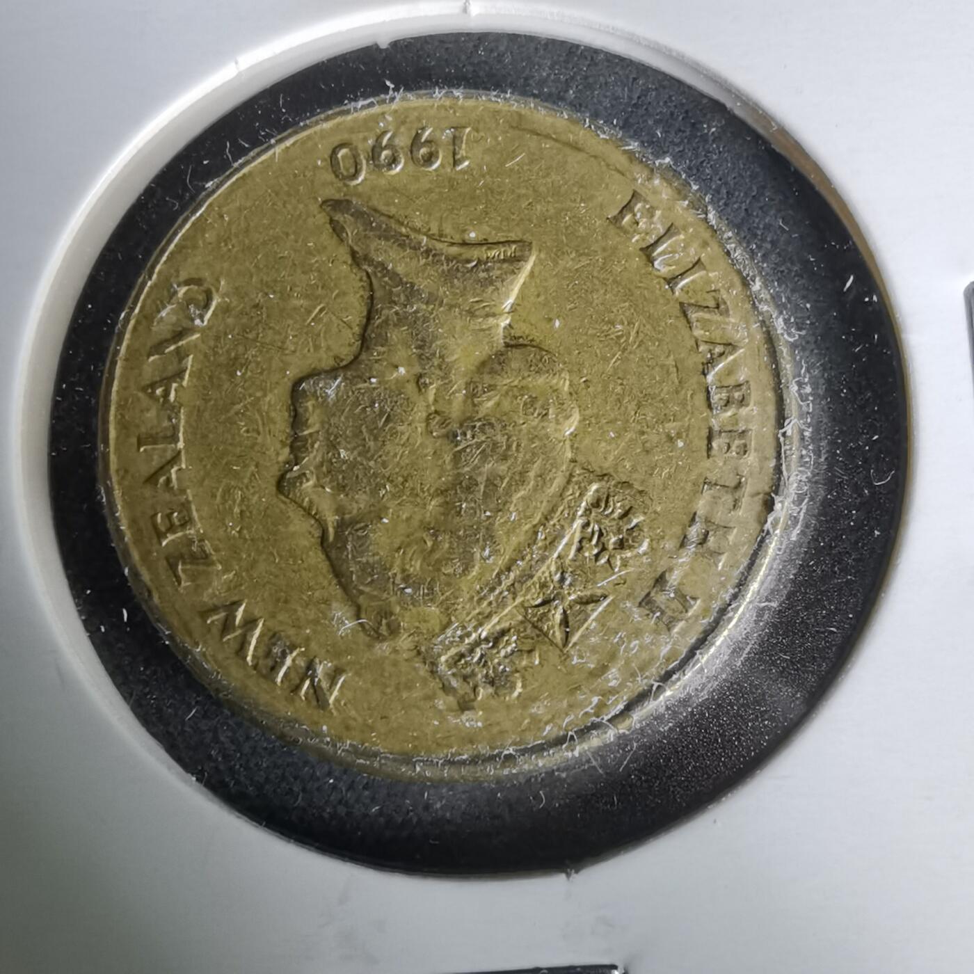 沼泽如烟--第1019场 新西兰1990年一元