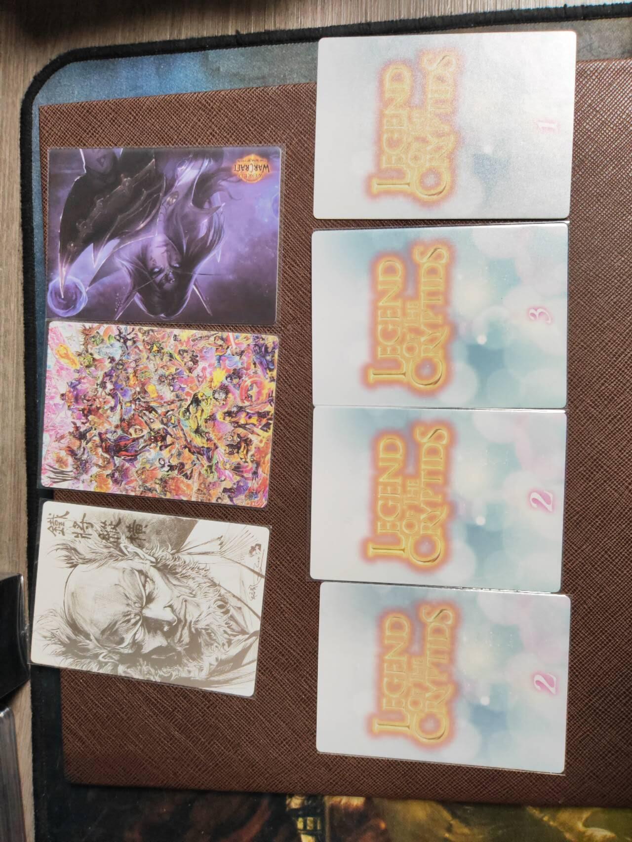 阳大大卡牌拍卖第104期（持续收拍品，周五晚上九点截拍，进群福利早知道） 奇典文化 特卡7张