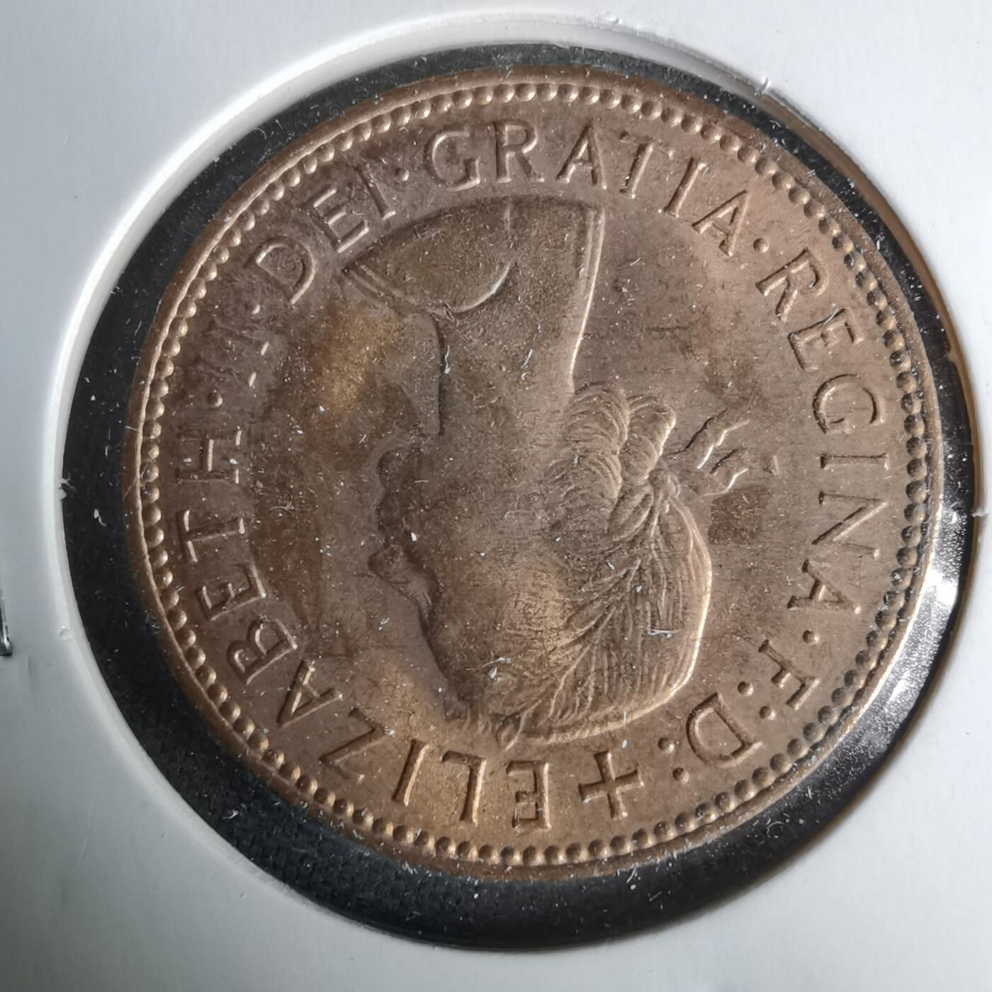 沼泽如烟--第1019场 英国1967年半便士