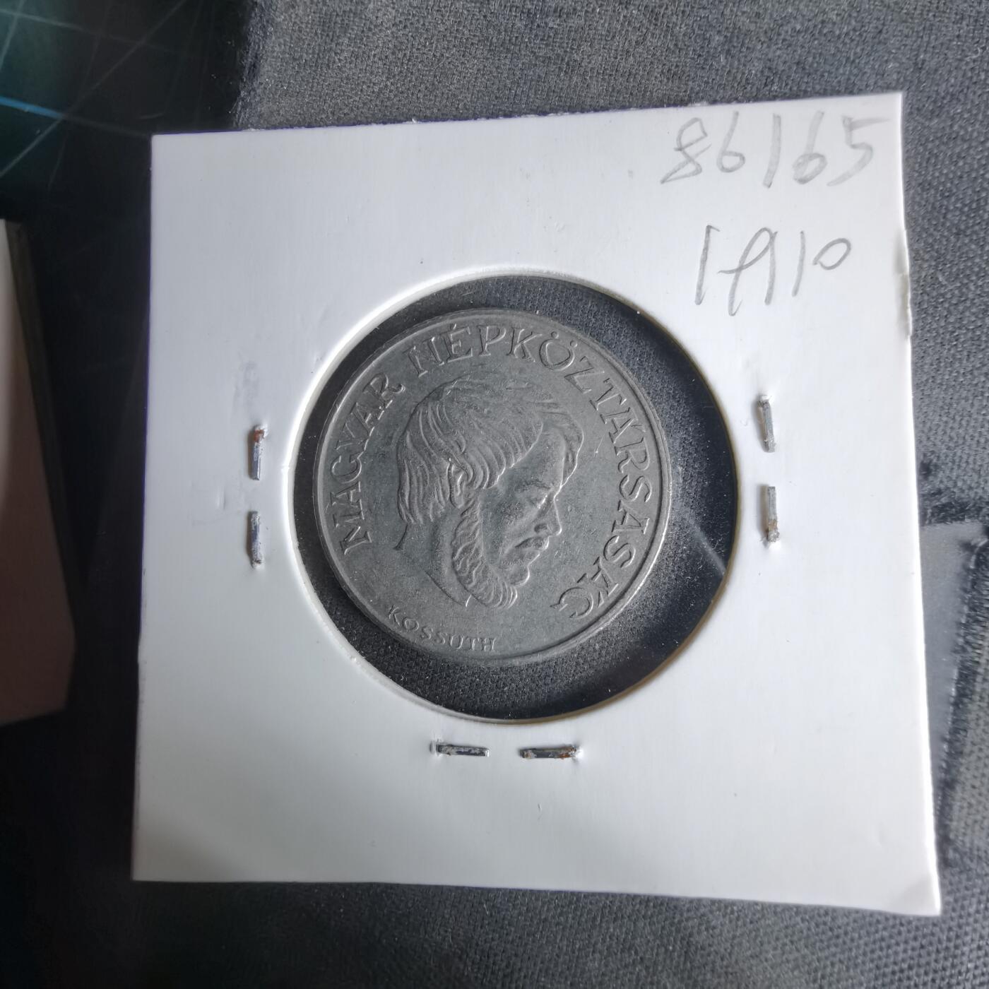 沼泽如烟--第1019场 匈牙利1984年5福林