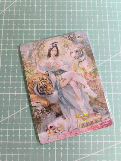 C先生卡牌 第24期  零抽层收拍品，送拍加微私聊 - 【幻彩普卡】焱卡文化×刷子《妖姬传》地涌夫人  双服饰