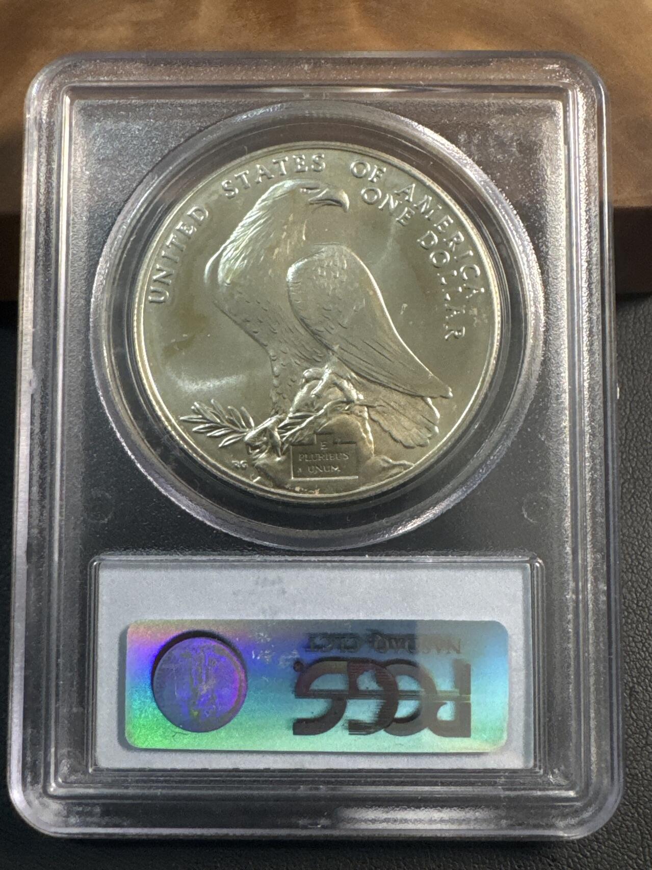 ❤️【币观天下】❤️ 第344期钱币秒杀拍卖场- 2026.3.6周五晚上6点半场 长期征集拍品  1984美国奥运会1美元纪念银币PCGS PR69