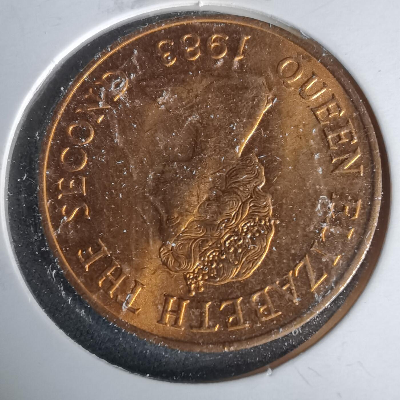 沼泽如烟--第1019场 泽西1983年2便士