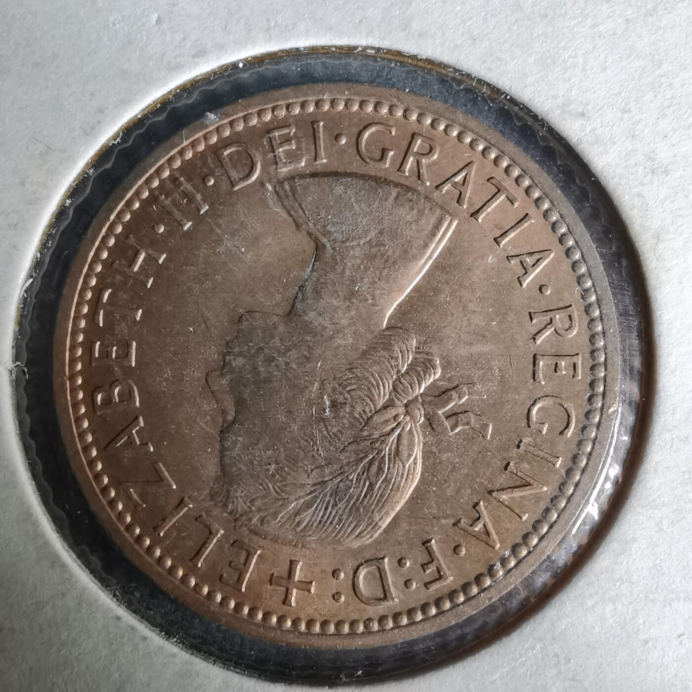 沼泽如烟--第1019场 英国1967年半便士