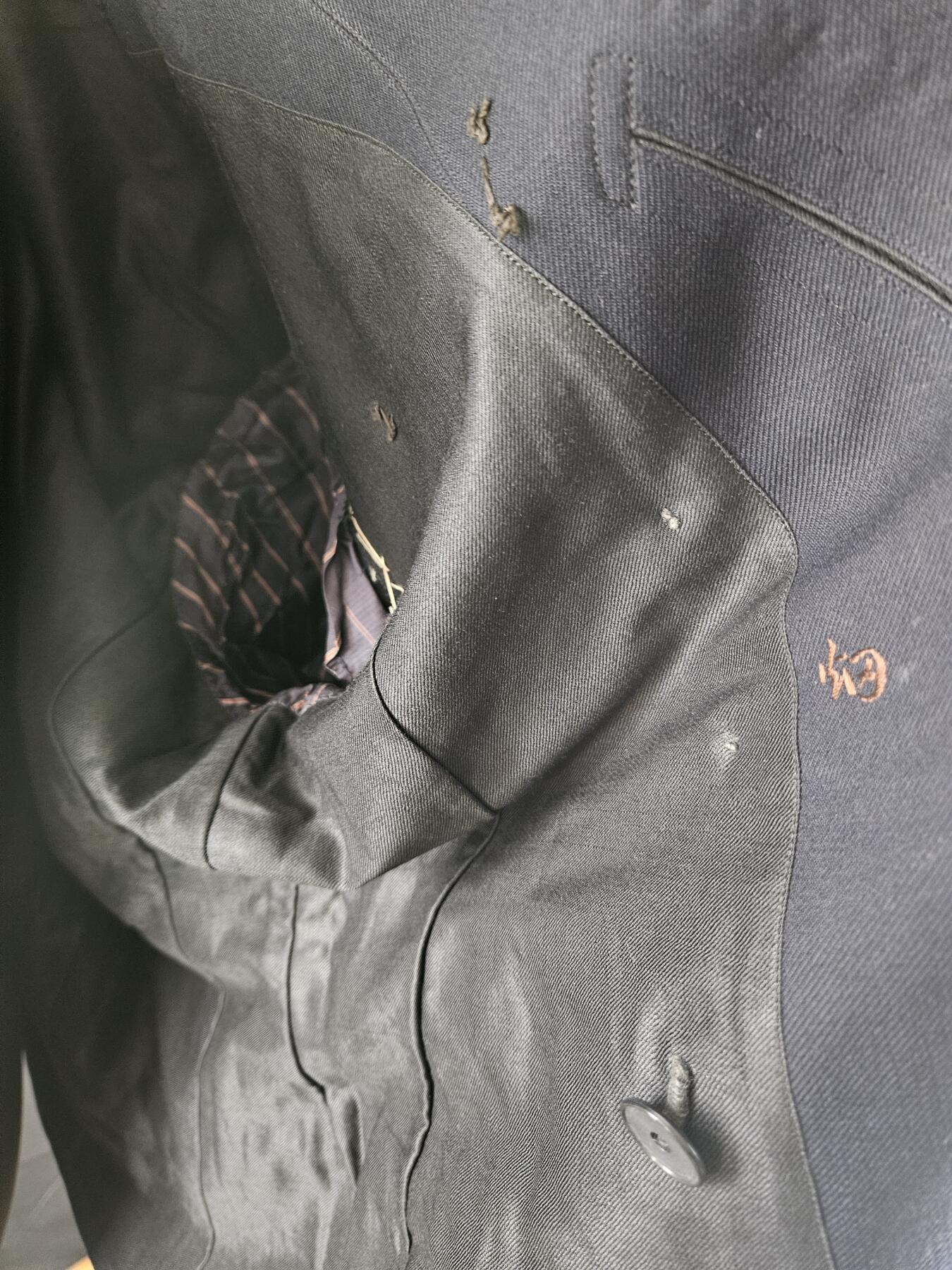 0元起拍勋章 第338期 咸鱼国勋章拍卖专场 3月15日（周日）下午6：00开始 日本ww2时期 川崎重工汽船制服上衣